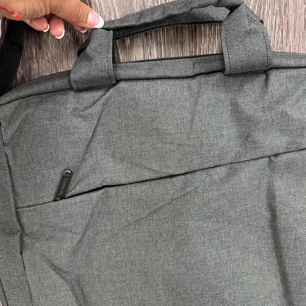 Lenovo Laptop Bag Messenger‎ Shoulder Bag Briefcase Work Travel Gray 15 inch